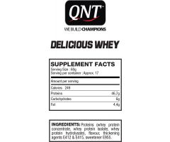 Delicious Whey Protein, 908 gr Jagoda QNT