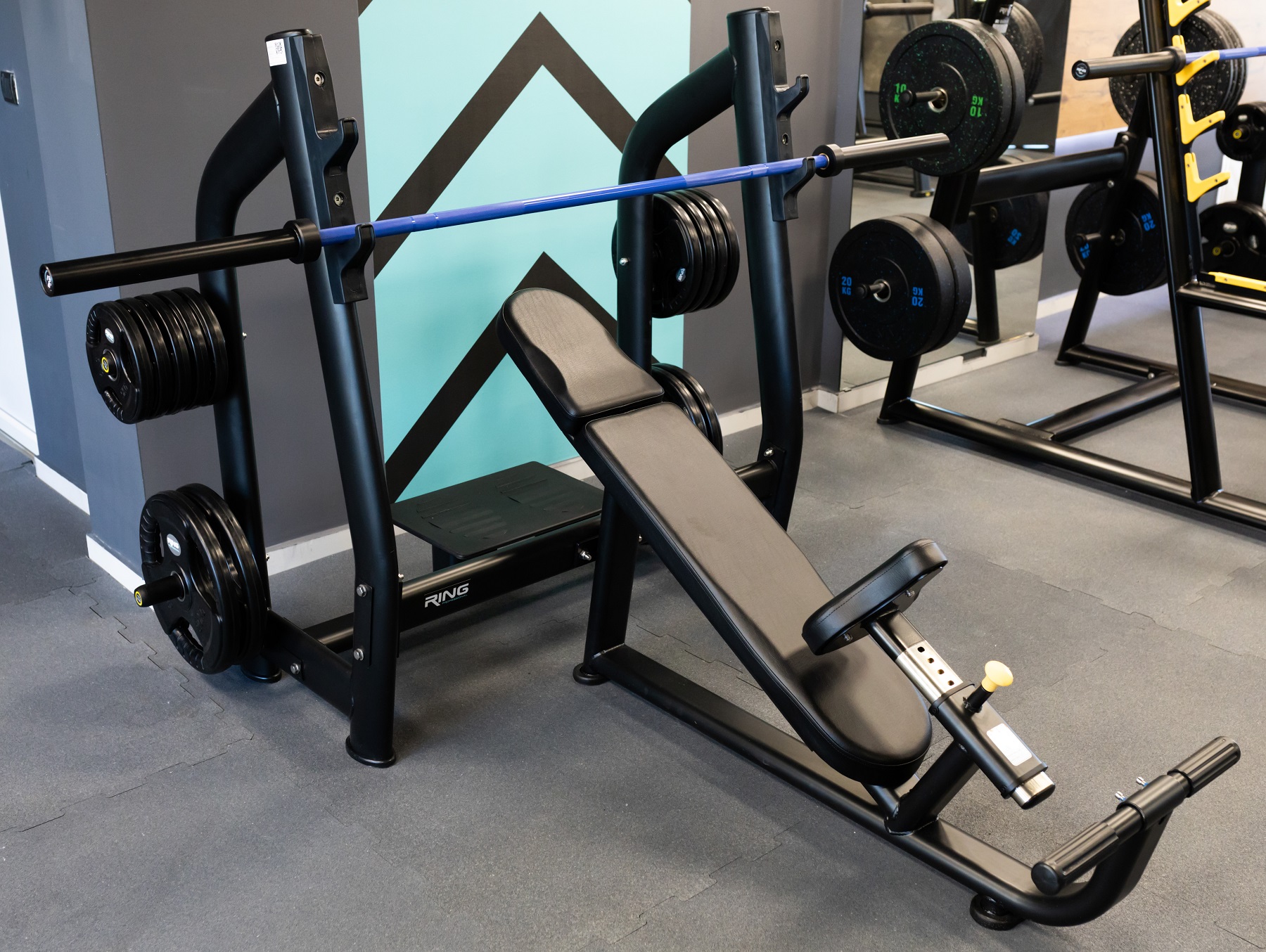 Ring  Olympic incline bench press (olimpijska kosa bench klupa)-RP H-IBENCH